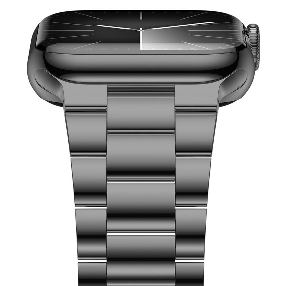 Gray Stainless Steel Band Compatible for Apple Watch Ultra 3 Ultra 2 Series 1-11